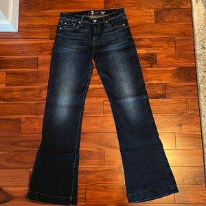 7 For All Mankind Dojo Jeans Size 30 Vintage Flare